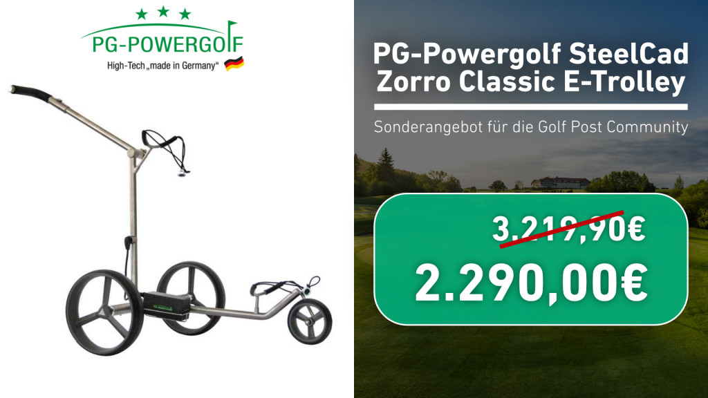 PG-Powergolf Zorro Classic E-Trolleys (Quelle: Golf Post)