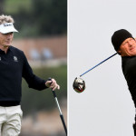 Bernhard Langer und Alex Cejka spielen sich in die Top-5 in der SAS Championship (Fotos: Getty)