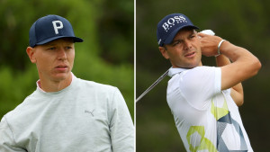 Matti Schmid und Martin Kaymer auf der European Tour (Fotos: Getty)