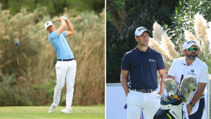 Matti Schmit (L) und Martin Kaymer (R) bei der Mallorca Open der European Tour. (Fotos: Getty)