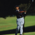 Charlie Sifford mit seinem Markenzeichen, der Zigarre im Mund. Ihm zu Ehren gibt es den Charlie-Sifford-Award (Foto: Getty)
