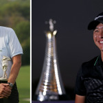 Ein Vergleich zwischen Colin Montgomerie und Collin Morikawa. (Foto: Getty)