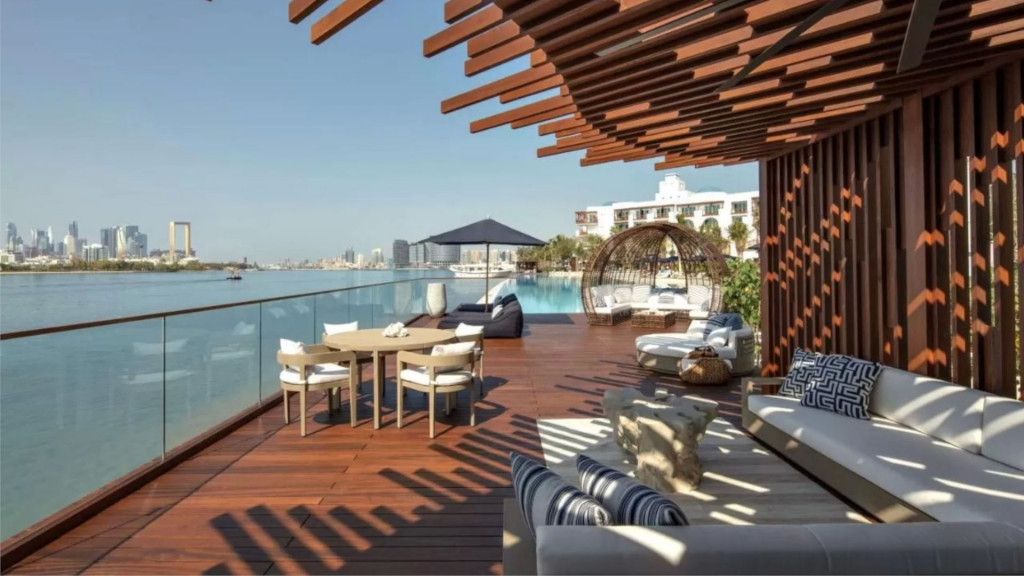 Golfreise nach Dubai: Das Park Hyatt Dubai gehört mit seiner Lage am Dubai Creek zu den 5* Adressen im Emirat. (quelle: golf&more travel)