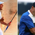 Bryson DeChambeau und Brooks Koepka treten in dieser Woche im The Math gegeneinander an (Fotos: Getty)