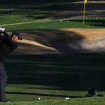 Tiger Woods gibt Video-Trainerstunde. (Foto: Getty)