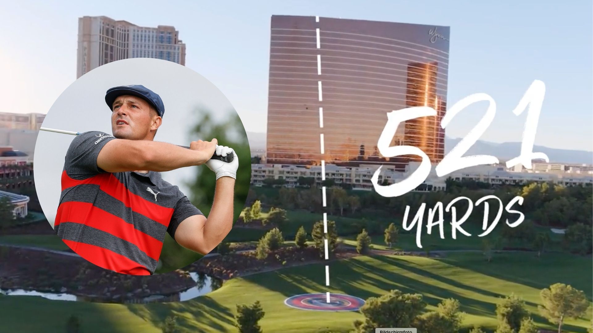 Bryson DeChambeau: Aus 521 Yards in Brooks Koepkas Gesicht