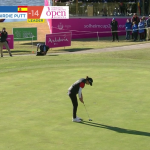 Der Finale-Putt zum Sieg auf der Ladies European Tour von Carlota Ciganda. (Foto: YouTube)