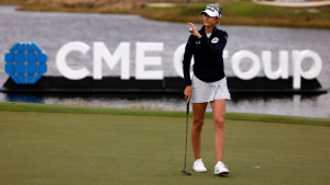 Nelly Korda auf Loch 18 (Foto: Getty)