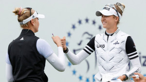 Jessica und Nelly Korda - ein beeindruckendes Duo. (Foto: Getty)