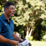 Auf dem Weg zum dritten Sieg auf der PGA Tour? Viktor Hovland nach seiner Fabelrunde am Samstag. (Foto: Getty)