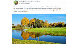 Post aus der Golf Post Community. (Foto: Golf Post)