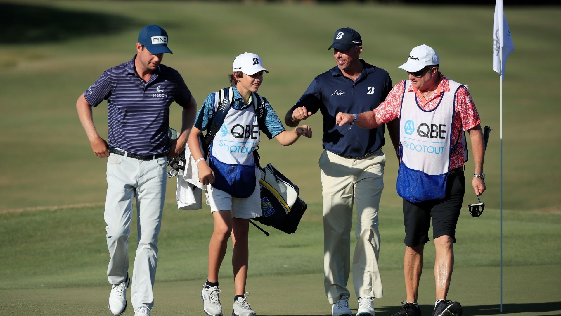 The PGA Tour completes the QBE Shootout US Golf Year