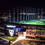 Der spektakuläre Blick auf die neue Topgolf Anlage in Oberhausen. (Foto: Topgolf)