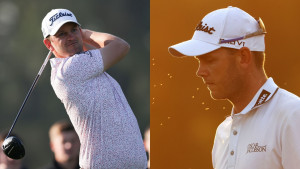 Bernd Wiesberger und Joachim B. Hansen bei der DP World Tour 2022 (Foto: Getty)