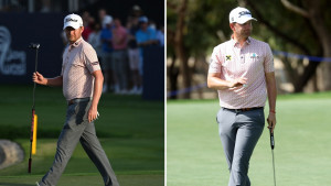 Justin Harding liegt vor dem Finaltag auf der DP World Tour in Führung, Bernd Wiesberger auf dem geteilten fünften Rang. (Fotos: Getty)