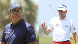 Phil Mickelson und Ian Poulter - zwei Anwärter auf den Sieg im Player Impact Program (PIP). (Foto: Getty)