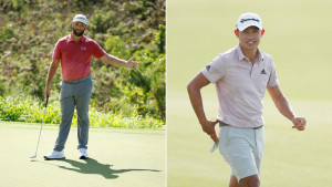 Jon Rahm und Collin Morikawa: Erster und Zweiter der Weltrangliste. (Foto: Getty)