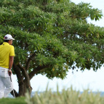 Hideki Matsuyama wartet auf seinen Einsatz (Foto: Getty)