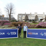 Freuen sich auf die neue G4D Tour: Tony Bennett, Mike Jones, Kipp Popert und Keith Pelley, Chef der DP World Tour. (Foto: Getty Images)