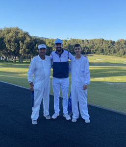 Die Caddies des Golfclubs Valderrama