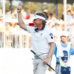 Bernhard Langer genoss das letzte Loch in vollen Zügen. (Foto: Getty)