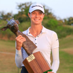 Esther Henseleit verteidigt ihren Titel auf der Ladies European Tour. (Foto: Twitter/@KenyaLadiesOpen)
