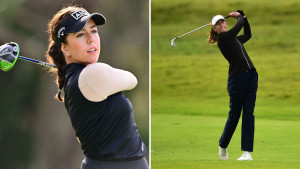 Georgia Hall (li.) und Chiara Noja (re.). (Foto: Getty)