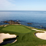 Der Pebble Beach Golf Links direkt am Pazifik gelegen ist nun "Ankerplatz" der US Open. (Foto: Getty)