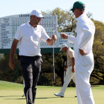 Scottie Scheffler nach seiner ersten Runde beim US Masters 2022. (Foto: Getty)