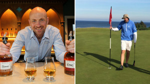 Doug Clement ist leidenschaftlicher Whisky-Destillateur und Caddie. (Foto: Fife Tourism/ Michael F. Basche)