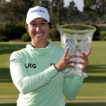 Marina Alex feiert bei der Palos Verdes Championship ihren zweiten Sieg der LPGA Tour (Foto: Getty).