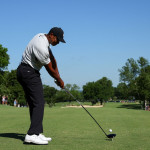 Tiger Woods auf der Proberunde in Southern Hills zur PGA Championship 2022. (Foto: Getty)