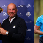 Henrik Stenson (re.) setzt auf Thomas Bjørn als seinen ersten Vizekapitän für den Ryder Cup 2023. (Foto: Getty)
