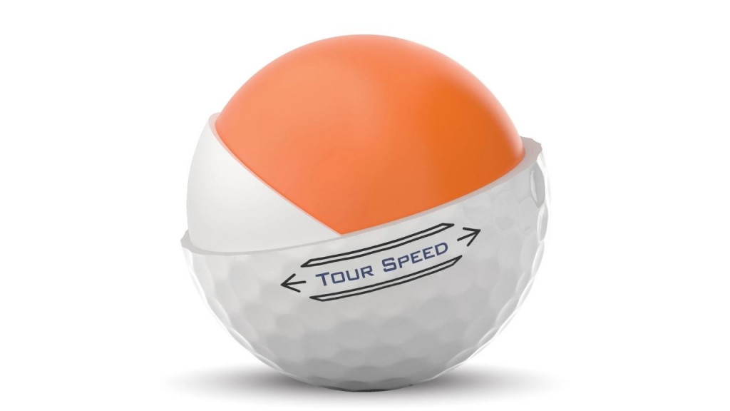 Der neue Titleist Tour Speed Golfball besteht aus drei Lagen, die allesamt angepasst und optimiert wurden. (Foto: Titleist)