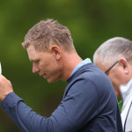 Zufriedener Gesichtsausdruck nach Runde 2 auf der European Tour: Matti Schmid auf dem geteilten ersten Rang. (Foto: Getty)