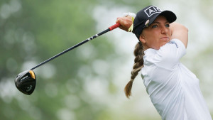 Sophia Popov im Interview zum LPGA Tour Match Play 2022. (Foto: Getty)