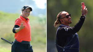 Was Lewis Hamilton mit den Golfbällen von Leonie Harm zu tun hat, erklärt die Deutsche vor dem Amundi German Masters. (Foto: Getty)