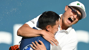 Haotong Li gewinnt die BMW International Open 2022. (Foto: Getty)