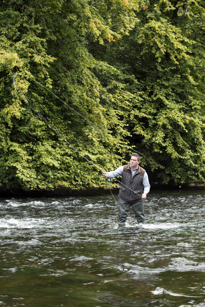 Impressionen vom Mount Juliet Estate: Fliegenfischen im River Nore. (Foto: Mount Juliet Estate)