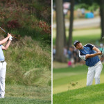 Adam Hadwin (li.) führt bei der US Open 2022 nach Runde 1, Yannik Paul (re.) schlägt sich derweil besser als Phil Mickelson. (Fotos: Getty)