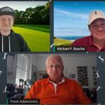 Im Golf Post Talk: Tobias Hennig, Michael Basche und Frank Adamowicz. (Foto: Golf Post)
