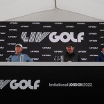 Die Pressekonferenz zum ersten Event der LIV Golf Series. (Foto: Getty)