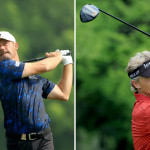 Alex Cejka und Bernhard Langer bei der PGA Tour Champions US Senior Open 2022. (Foto: Getty)