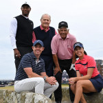 Tiger Woods und Rory McIlroy teen im Vorfeld der British Open 2022 gemeinsam auf. (Foto: Getty)