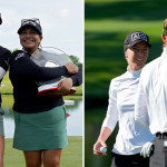 Allen Grund zur Freude: Kupcho (li.) und Salas (zweite v. li.) siegen auf der LPGA Tour. Popov gemeinsam mit Anne van Dam zum Top-Ergebnis. (Foto: Getty)