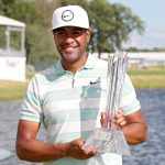 Tony Finau bejubelt Turniersieg Nummer 3 auf der PGA Tour. (Foto: Getty(