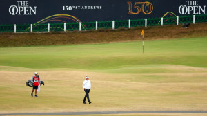 Ian Poulter auf der ersten Runde der British Open 2022 in St. Andrews, (Foto: Getty)