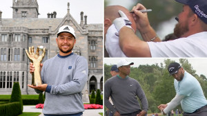 Das JP McManus Pro-Am war auch in diesem Jahr wieder ein voller Erfolg. (Foto: Getty; Twitter/@DPWorldTour; Twitter/@SkySportsGolf)