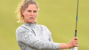 Leonie Harm am dritten Tag der LPGA Tour Women's Scottish Open 2022. (Foto: Getty)