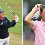 Bernhard Langer und Alex Cejka bei der PGA Tour Champions' Senior Open Championship 2022. (Foto: Getty)